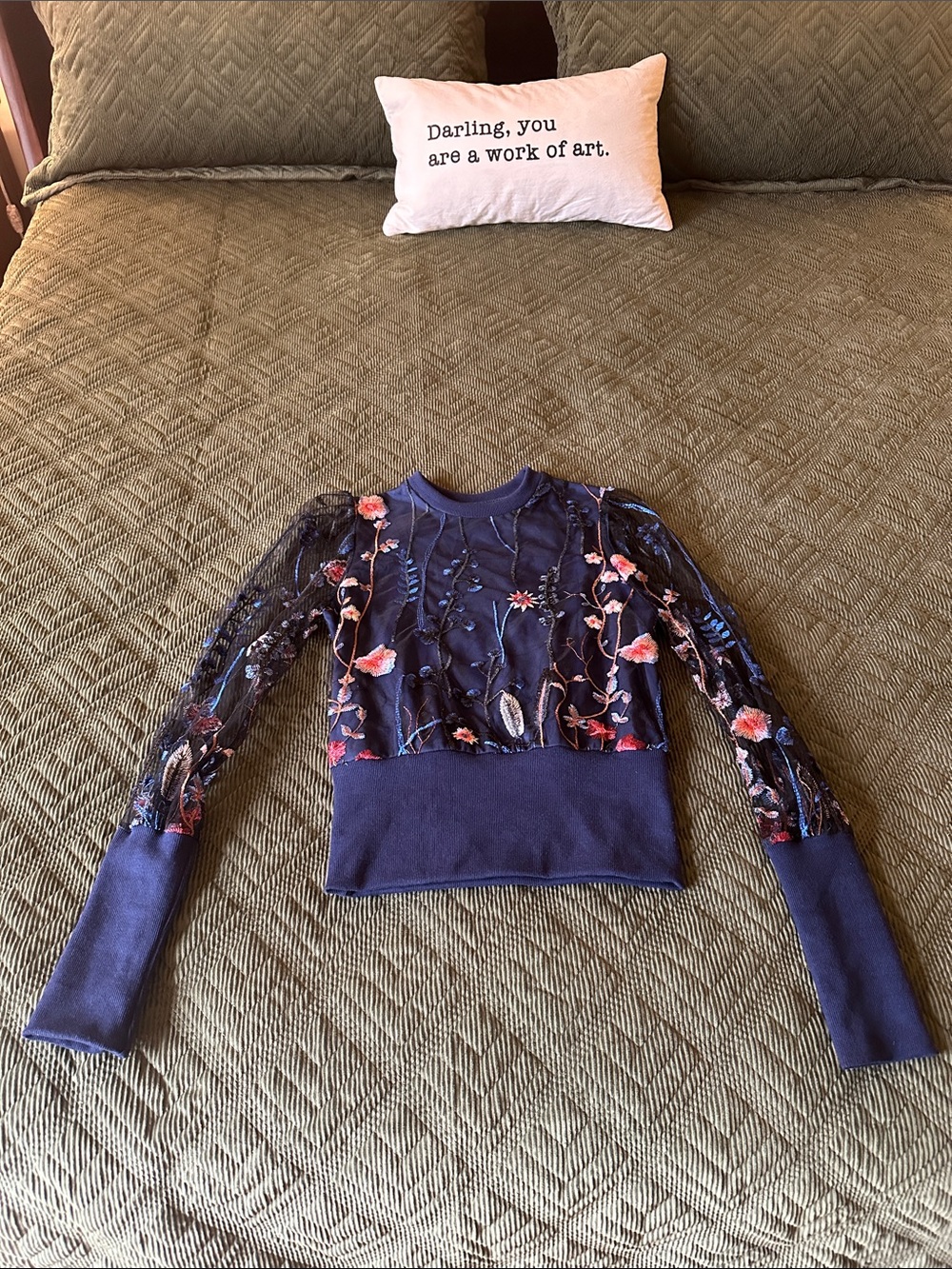 CBR Pullover blouse.